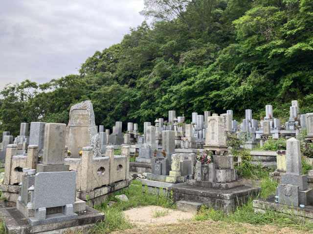 東阿保墓地（姫路市）のお墓