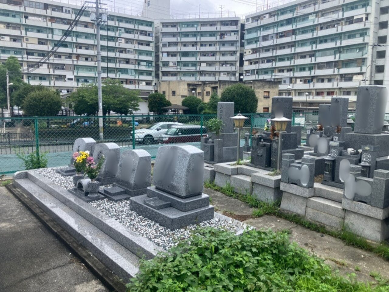 荒本墓地（東大阪市）戒名彫刻　大阪石材