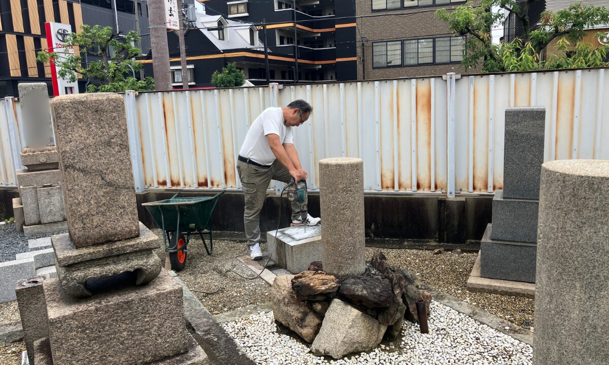 住吉霊園(住吉区)お墓じまい 大阪石材
