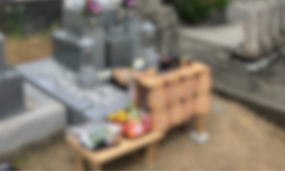 鳥取墓地(阪南市)お墓の建立 開眼式のお手伝い