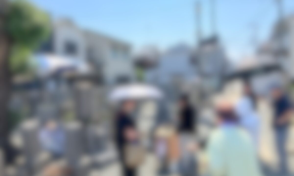 旧住道共同墓地（東大阪市）ご納骨のお手伝い　大阪石材