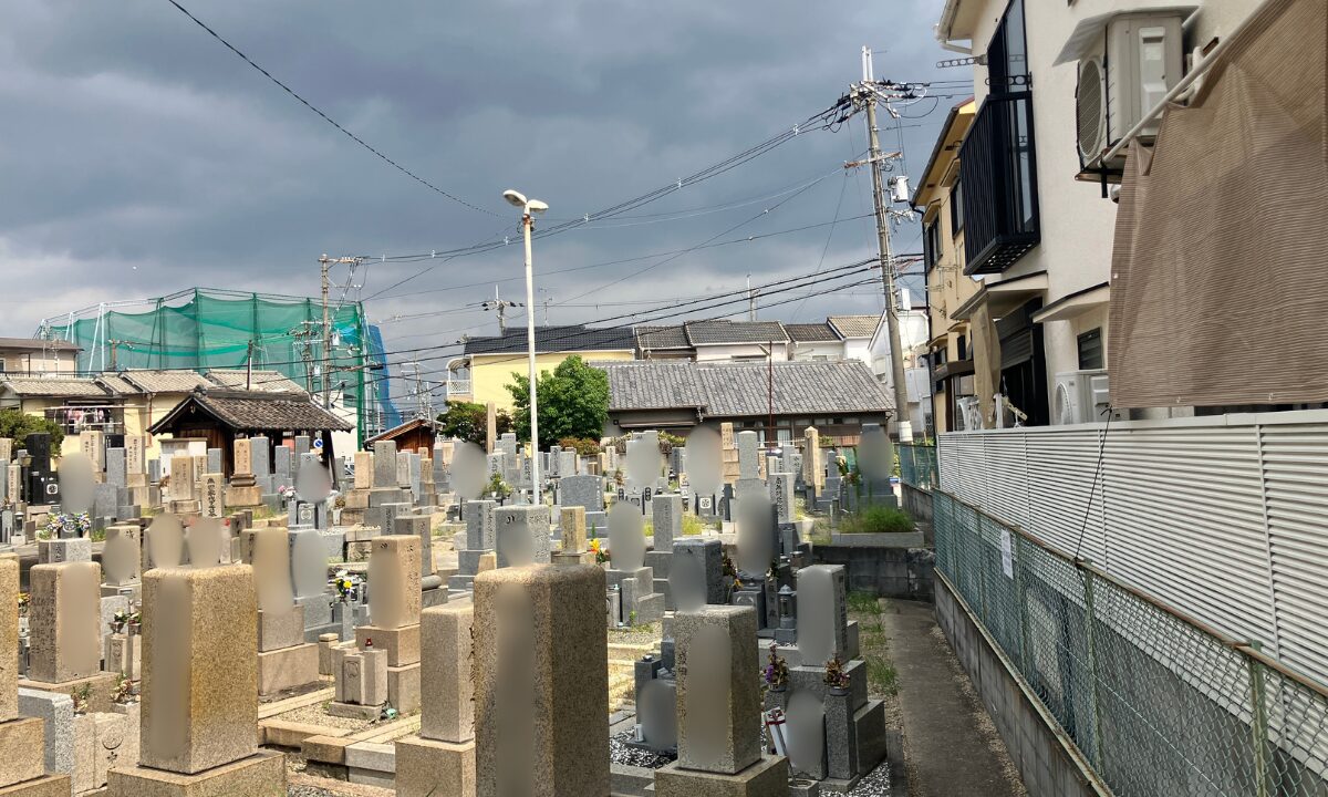 森河内本郷墓地(東大阪市)お墓の建立 開眼式のお手伝い 大阪石材