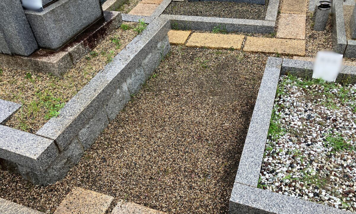 長田西河墓地（東大阪市）お墓じまい　大阪石材