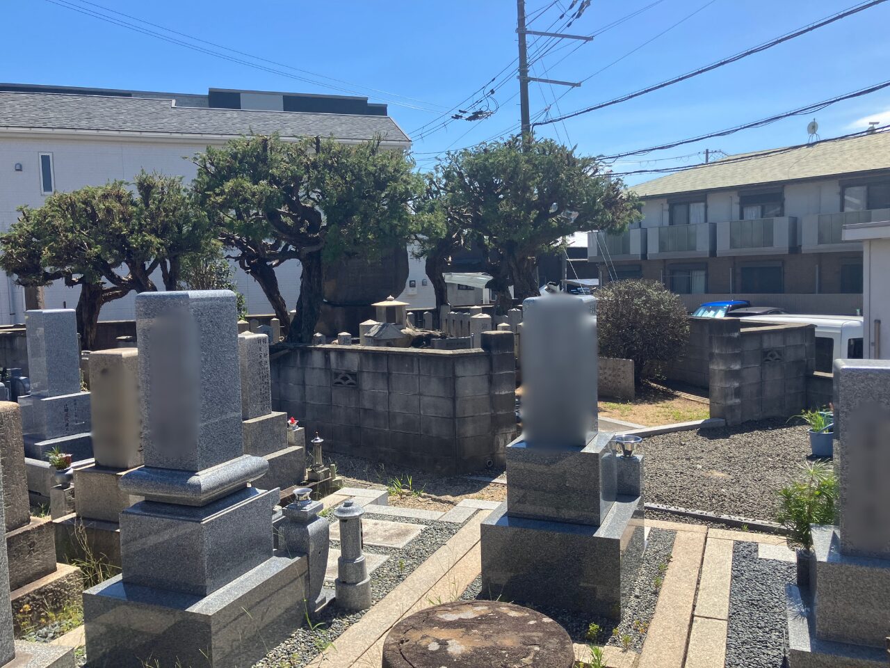 森河内本郷墓地(東大阪市)戒名彫刻 大阪石材