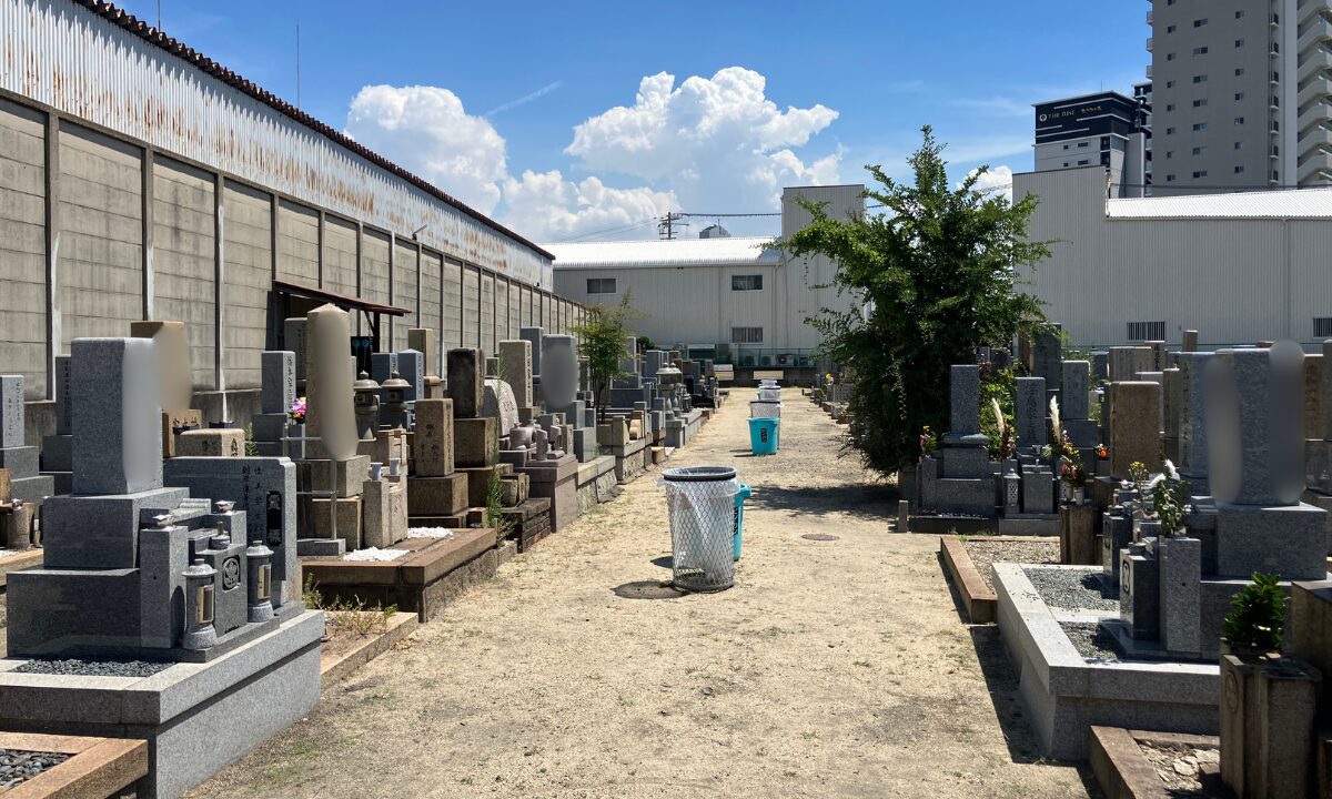 春日出墓地(大阪市此花区)戒名彫刻 大阪石材