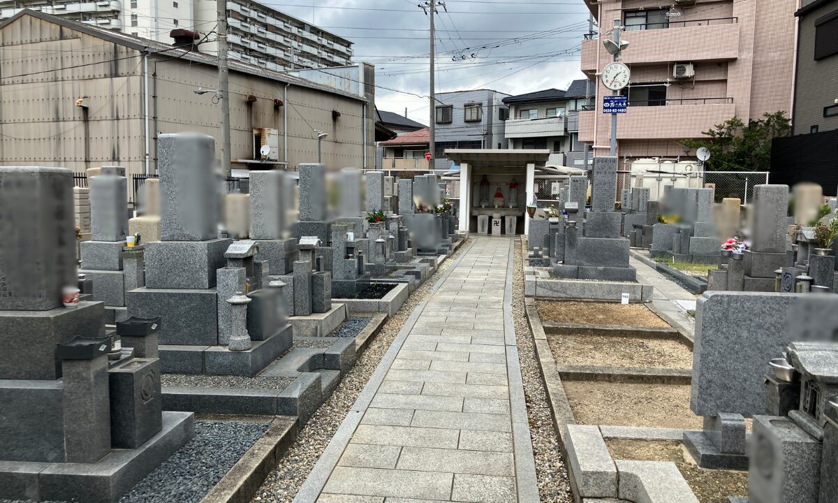 川辺共同墓地(大阪市平野区)戒名彫刻 大阪石材