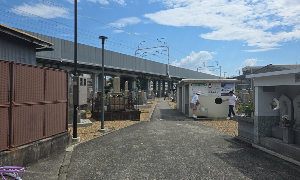 江口墓地(大阪市東淀川区)お墓じまい 大阪石材