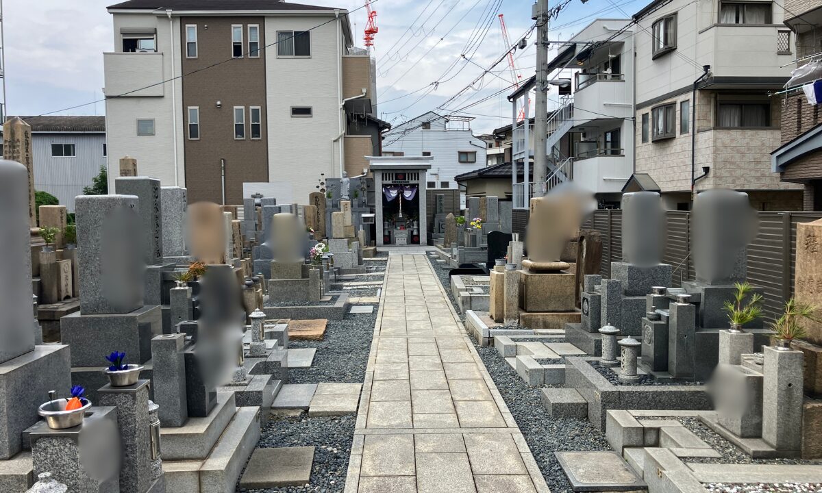 【いつものご縁】花川墓地(西淀川区)にて「お墓じまい」のご相談|花川墓地でのお墓仕事は大阪石材まで