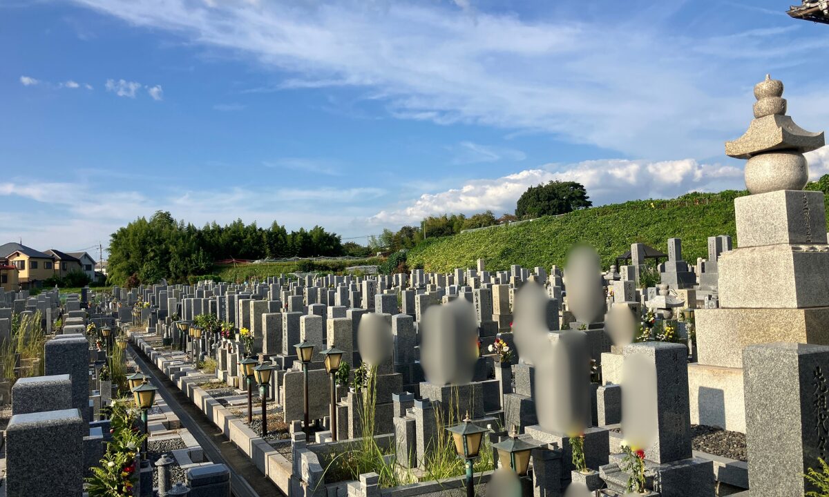 津田霊苑（枚方市）戒名彫刻　大阪石材　枚方店