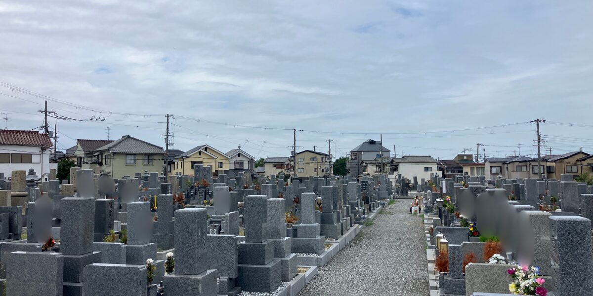 美野墓地（和泉市）墓地内移転　大阪石材和泉店