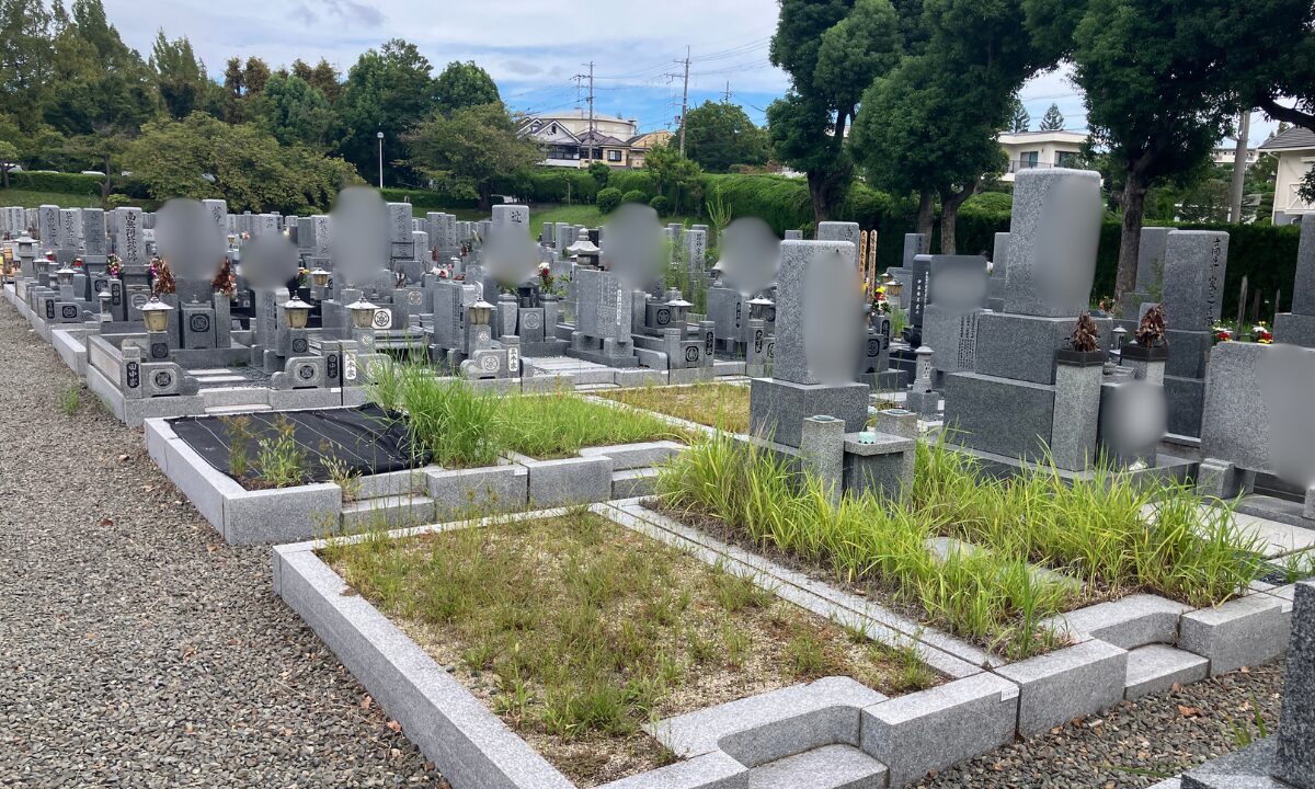 寝屋川市公園墓地 お墓の建立 当選区画 大阪石材枚方店