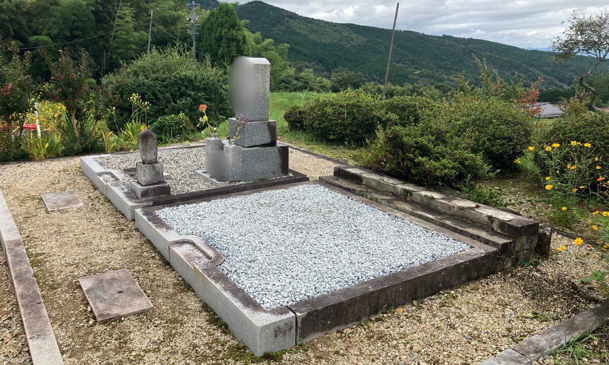 岐阜県中津川市 お墓のお引越し 引き取り立ち合い 大阪石材