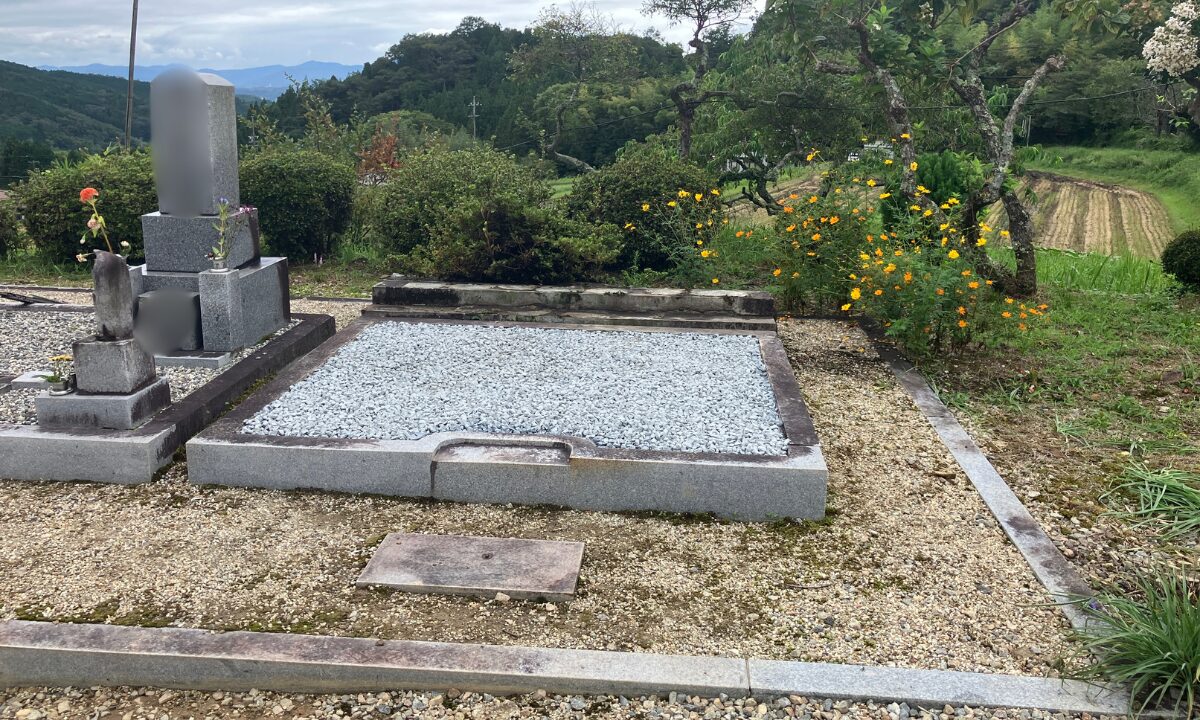 岐阜県中津川市 お墓のお引越し 引き取り立ち合い 大阪石材