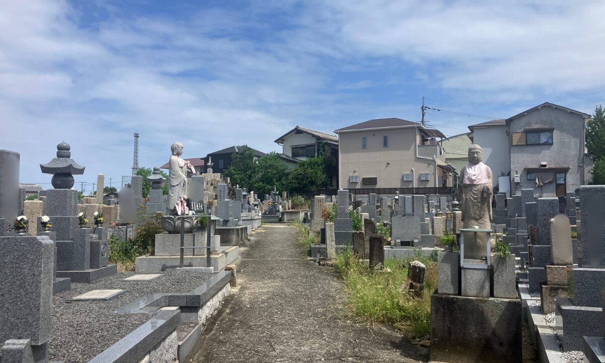 国府河上頭墓地（和泉市）戒名彫刻　大阪石材和泉店